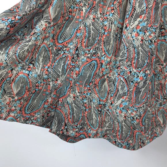 Daniel Rainn Romper Women's Size XS Boho Shorts Lace Feather - Picture 4 of 7